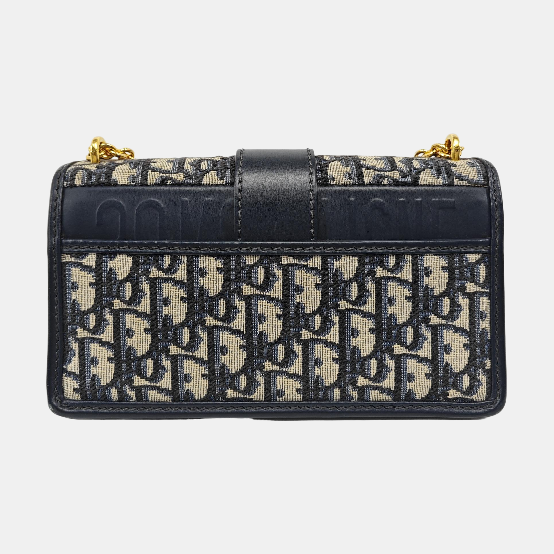 30 Montaigne East-West Oblique Canvas Blue