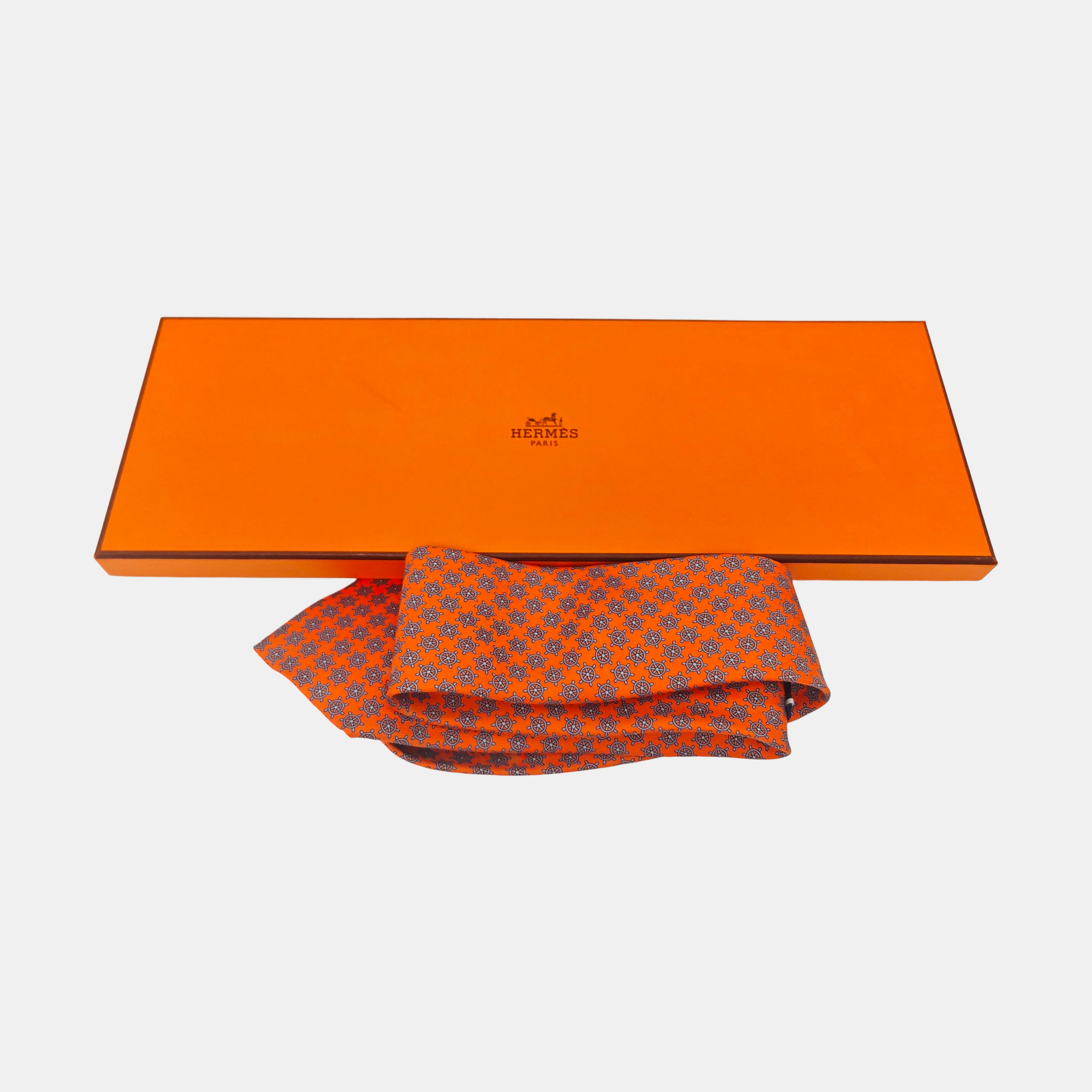 Mulberry Silk Tie Orange