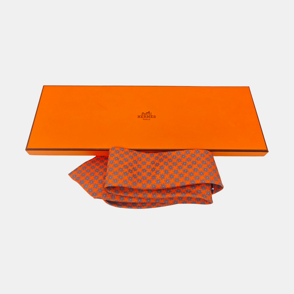 Mulberry Silk Tie Orange
