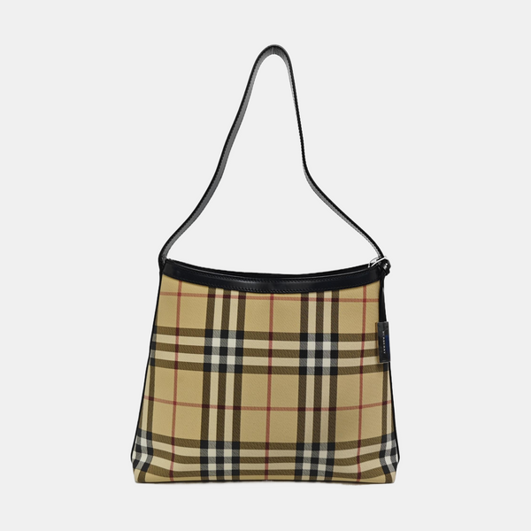 Coated Canvas Tote Bag Beige