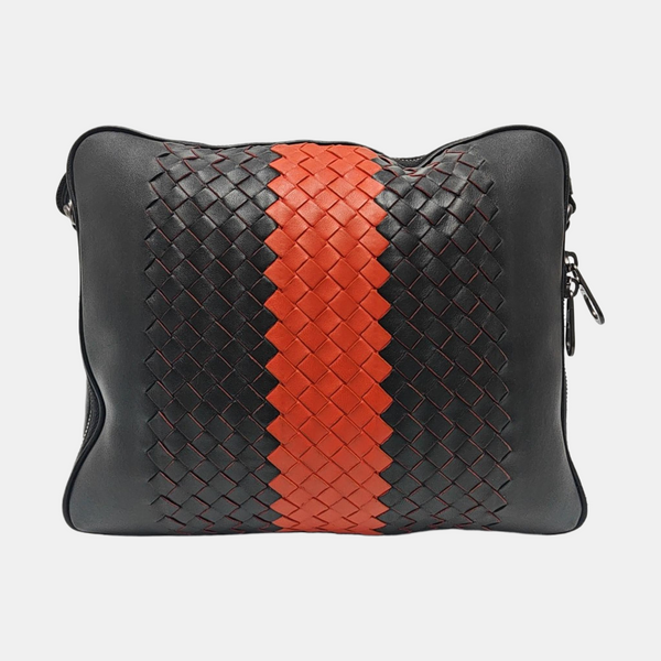 Calfskin Shoulder Bag Black