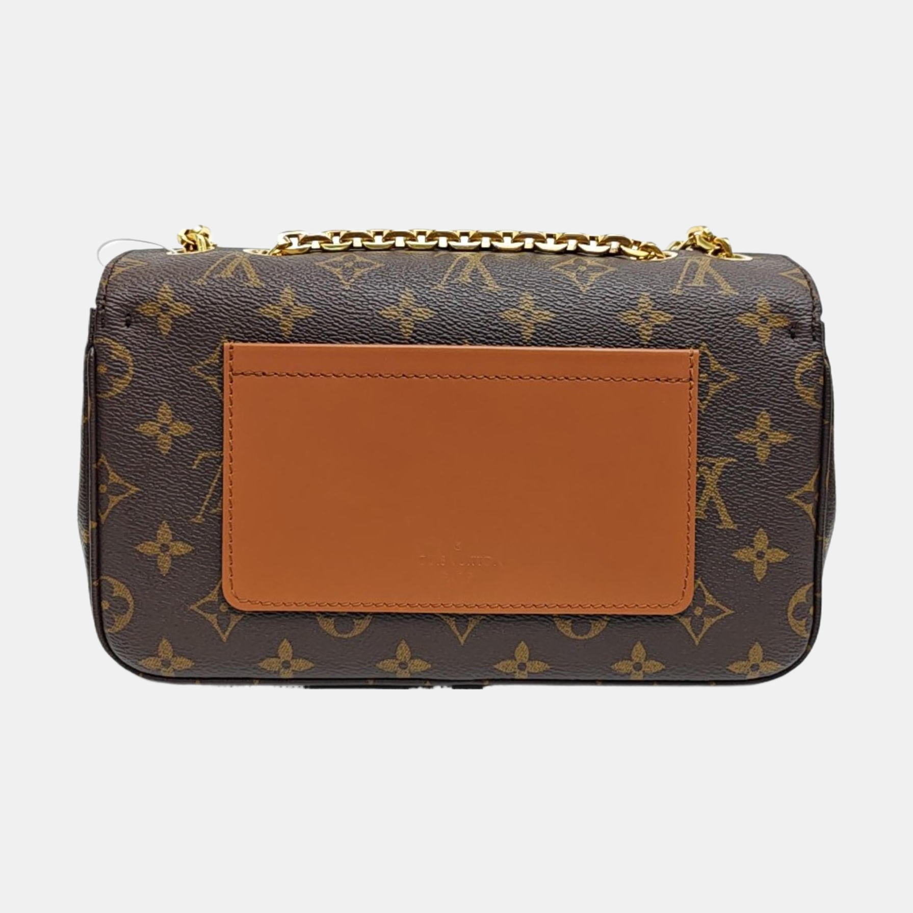 MARCEAU Monogram Coated Canvas Brown