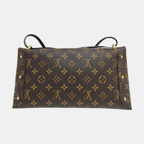 TOBALLALA Monogram Coated Canvas Brown
