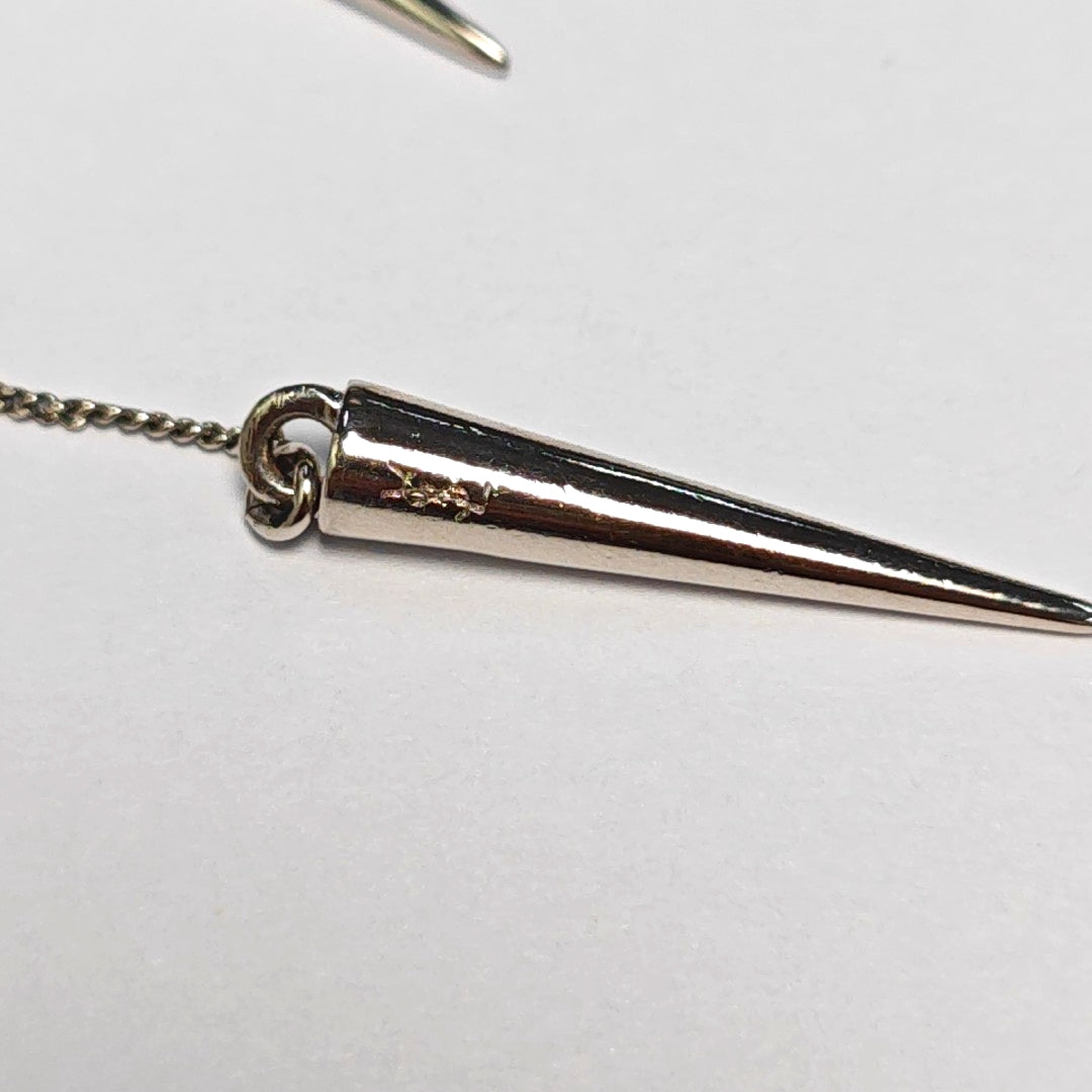 Metal Silver Earrings
