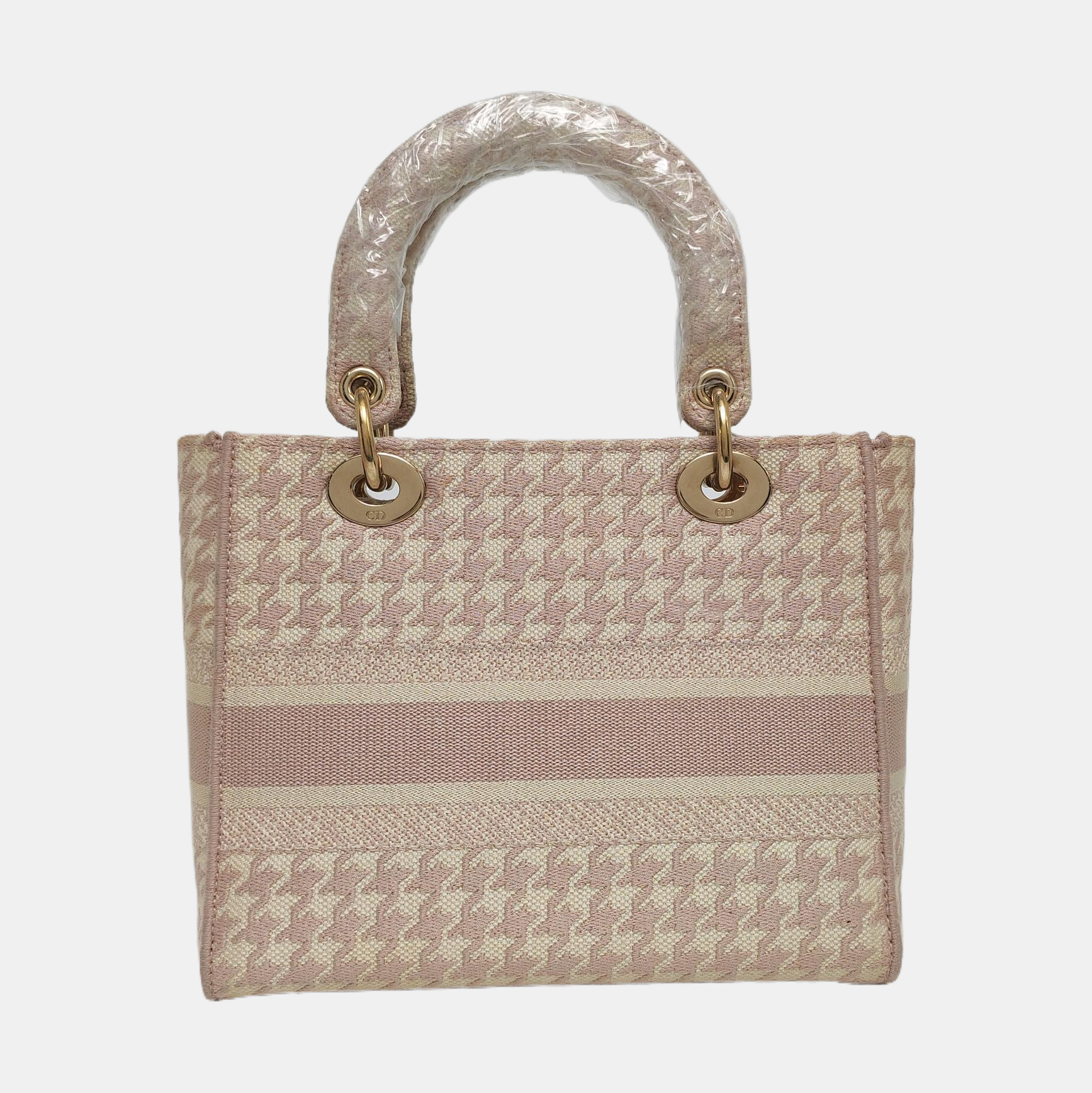 Authenticated pre-owned  Lady D-Lite Medium Fabric Multicolor - Tote Bag at Looply