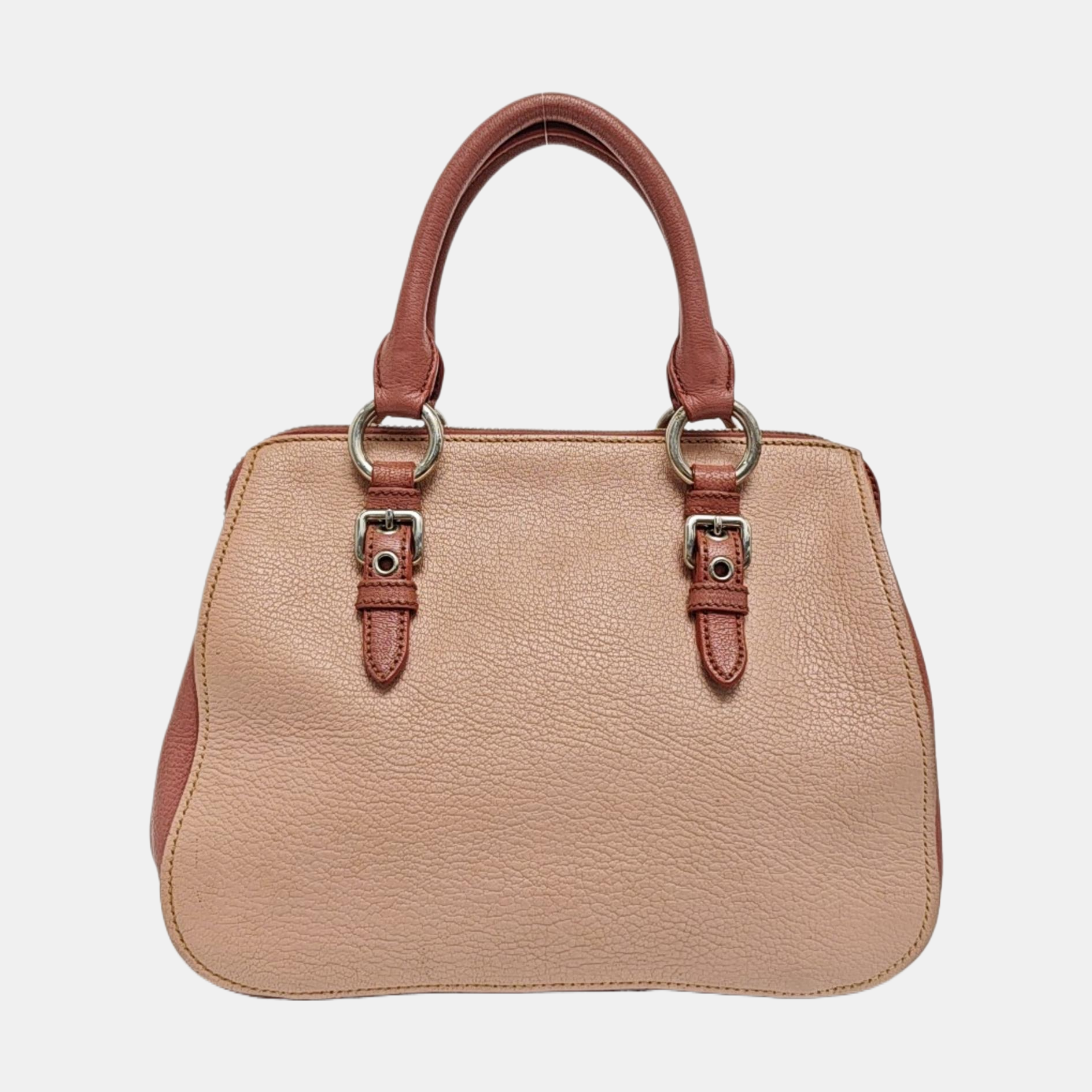 Calfskin Tote Bag Pink