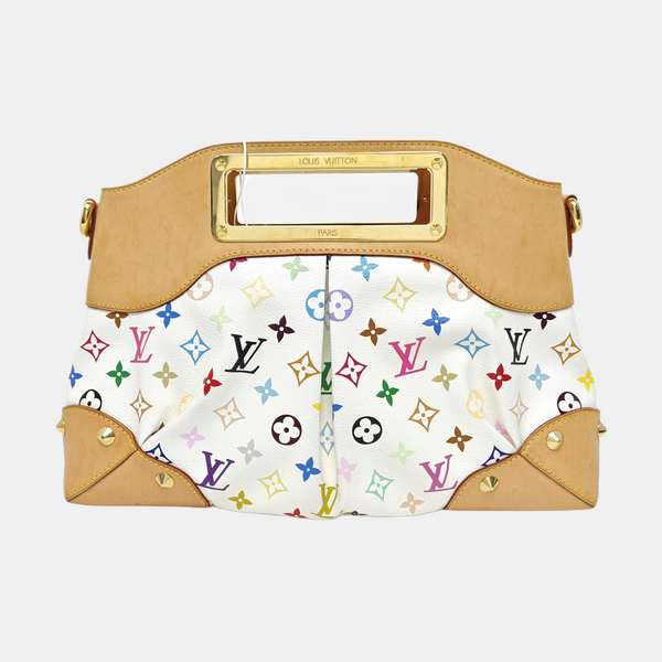 LV × TM JUDY MM Monogram Coated Canvas White