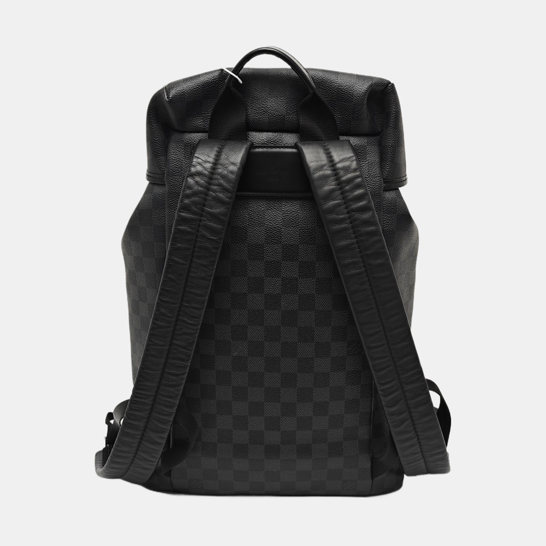ZACK Damier Graphite Coated Canvas Gray