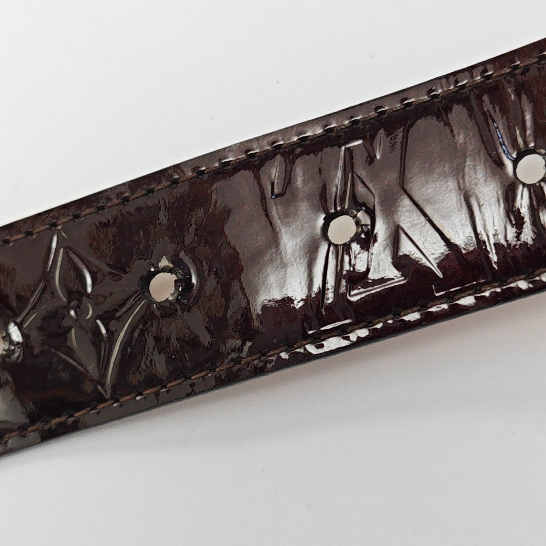 Leather Belt Red