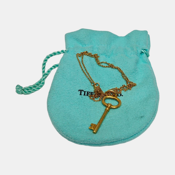 Tiffany Keys 18k Gold Necklace
