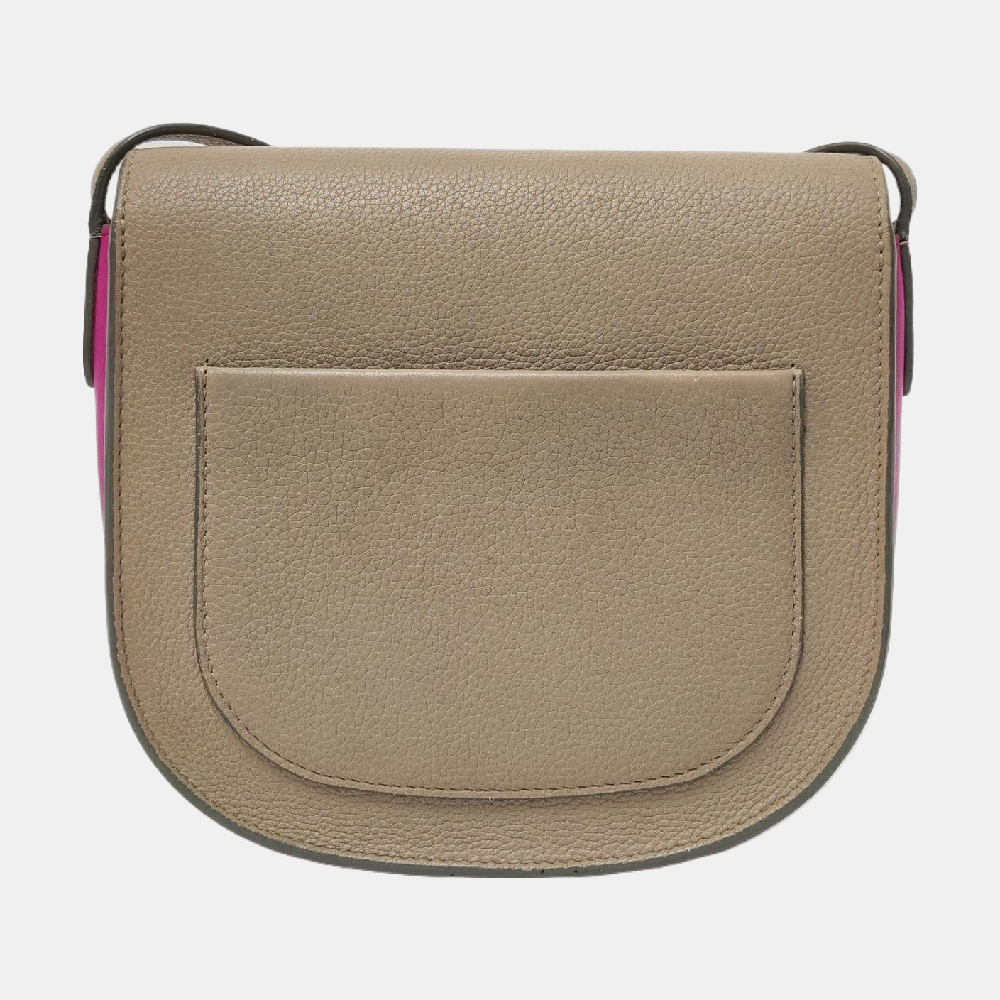 TROTTEUR Small Calfskin Gray