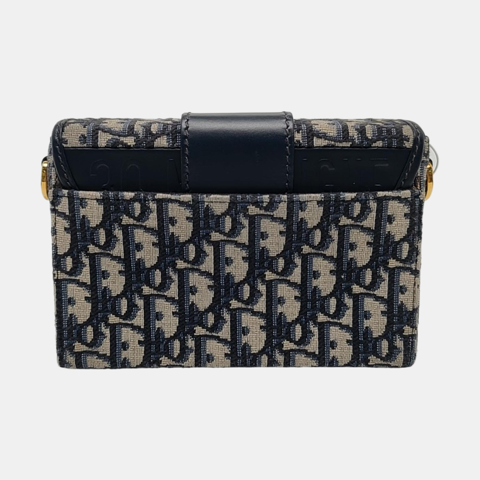Authenticated pre-owned  30 Montaigne Oblique Canvas Blue - Shoulder Bag at Looply