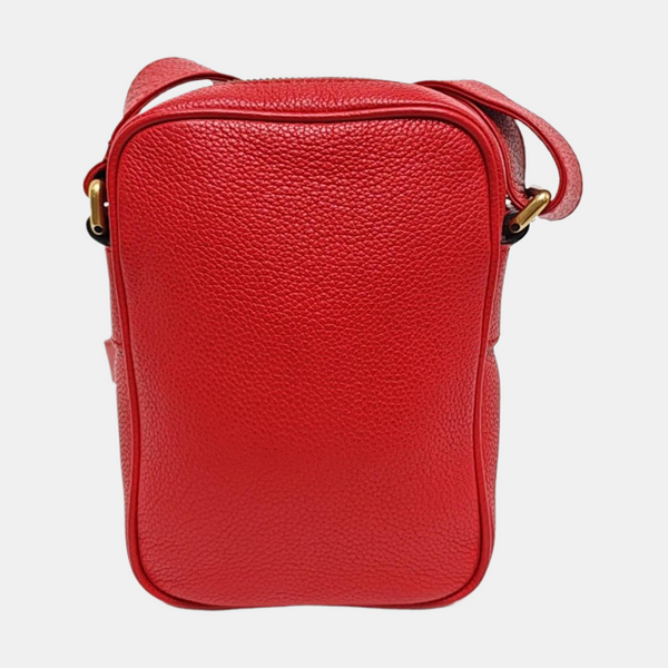 Print Calfskin Red