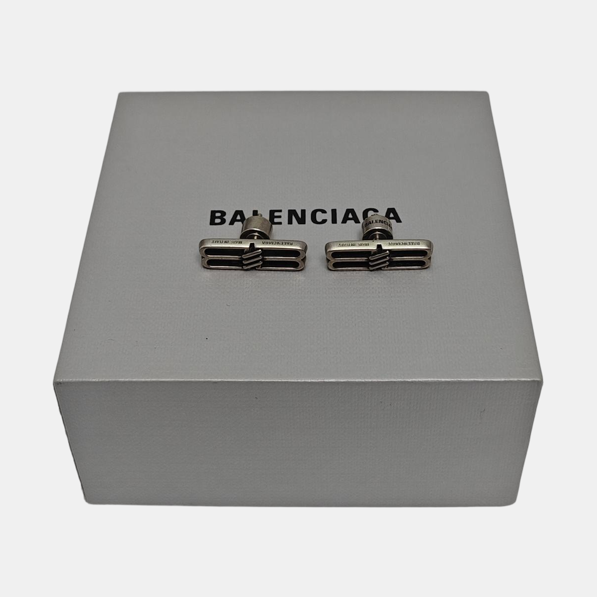 Metal Silver Stud Earrings
