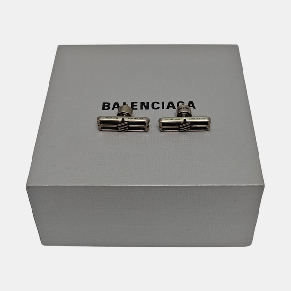 Metal Silver Stud Earrings