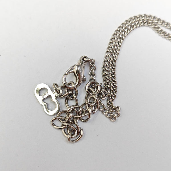 Trotter 2 Metal Silver Necklace