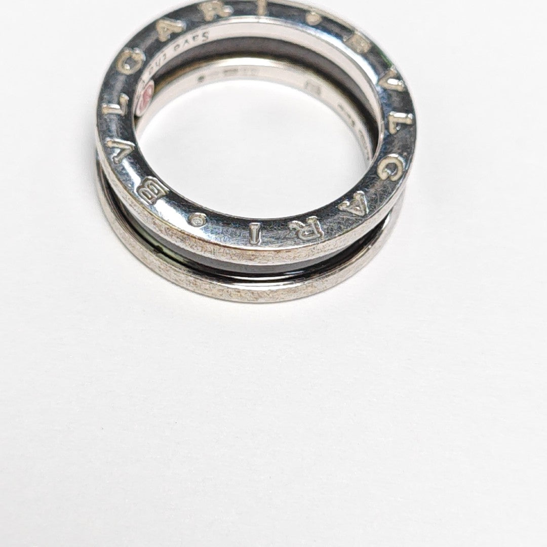 B.ZERO1 925 Sterling Silver Ring EU 53