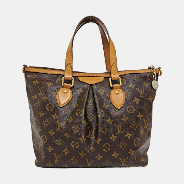 PALERMO PM Monogram Coated Canvas Brown