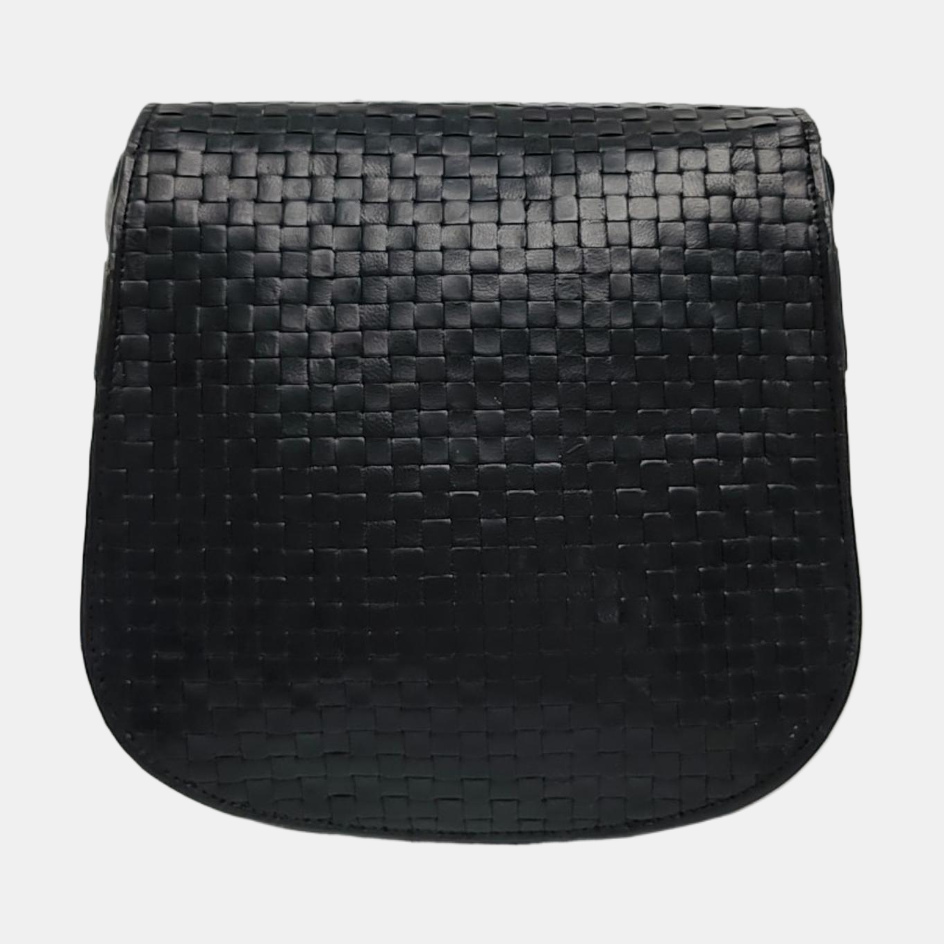 Calfskin Shoulder Bag Black