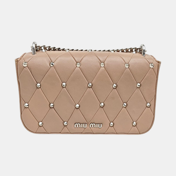 Pattina Nappa Quilted Lambskin Pink