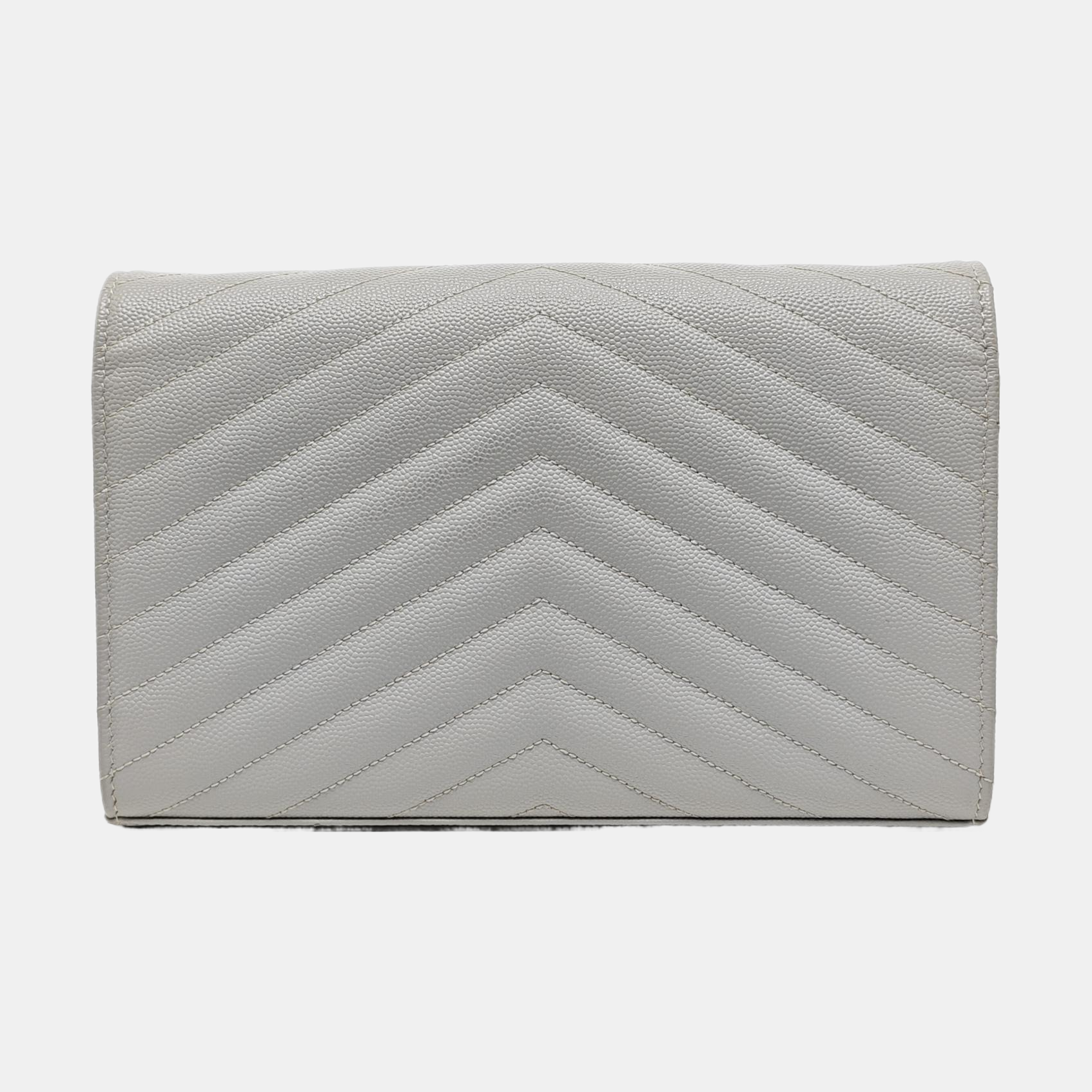 MONOGRAM Medium Chevron Calfskin Gray