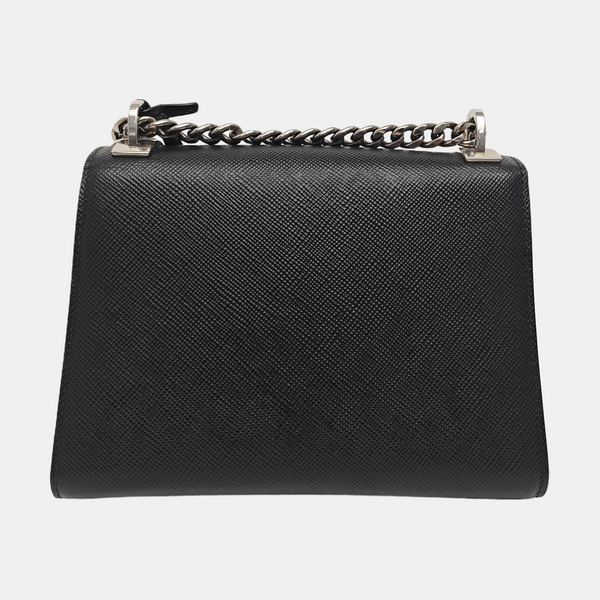 Monochrome Saffiano Calfskin Black