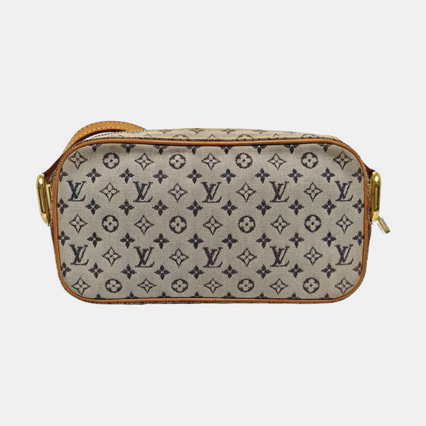JULIETTE Mini Monogram Denim Gray