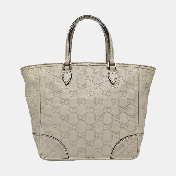 Bree Monogram Calfskin Beige