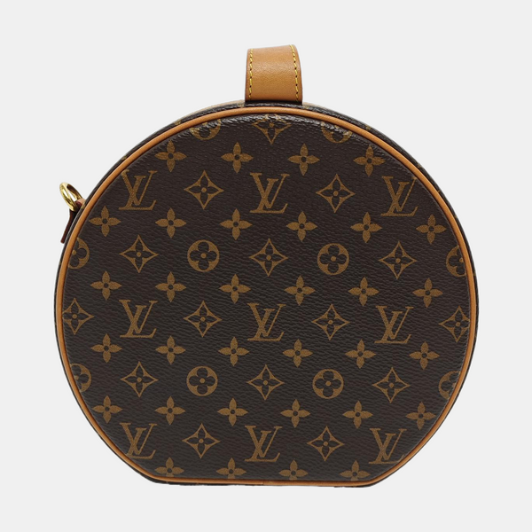 BOITE CHAPEAU PM Monogram Coated Canvas Brown