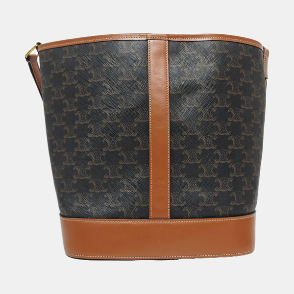 TRIOMPHE CANVAS Medium Coated Canvas Brown