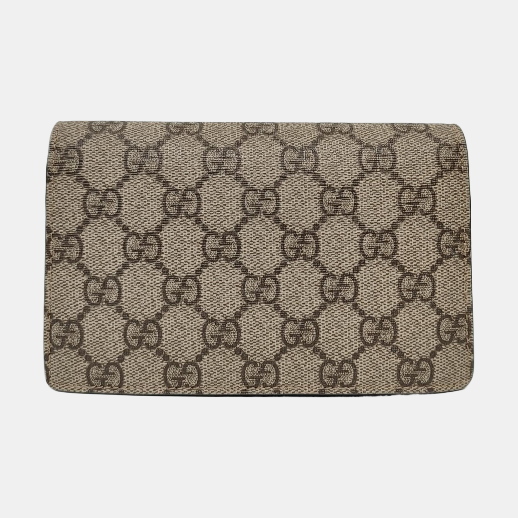 Dionysus Super Mini Monogram Coated Canvas Beige