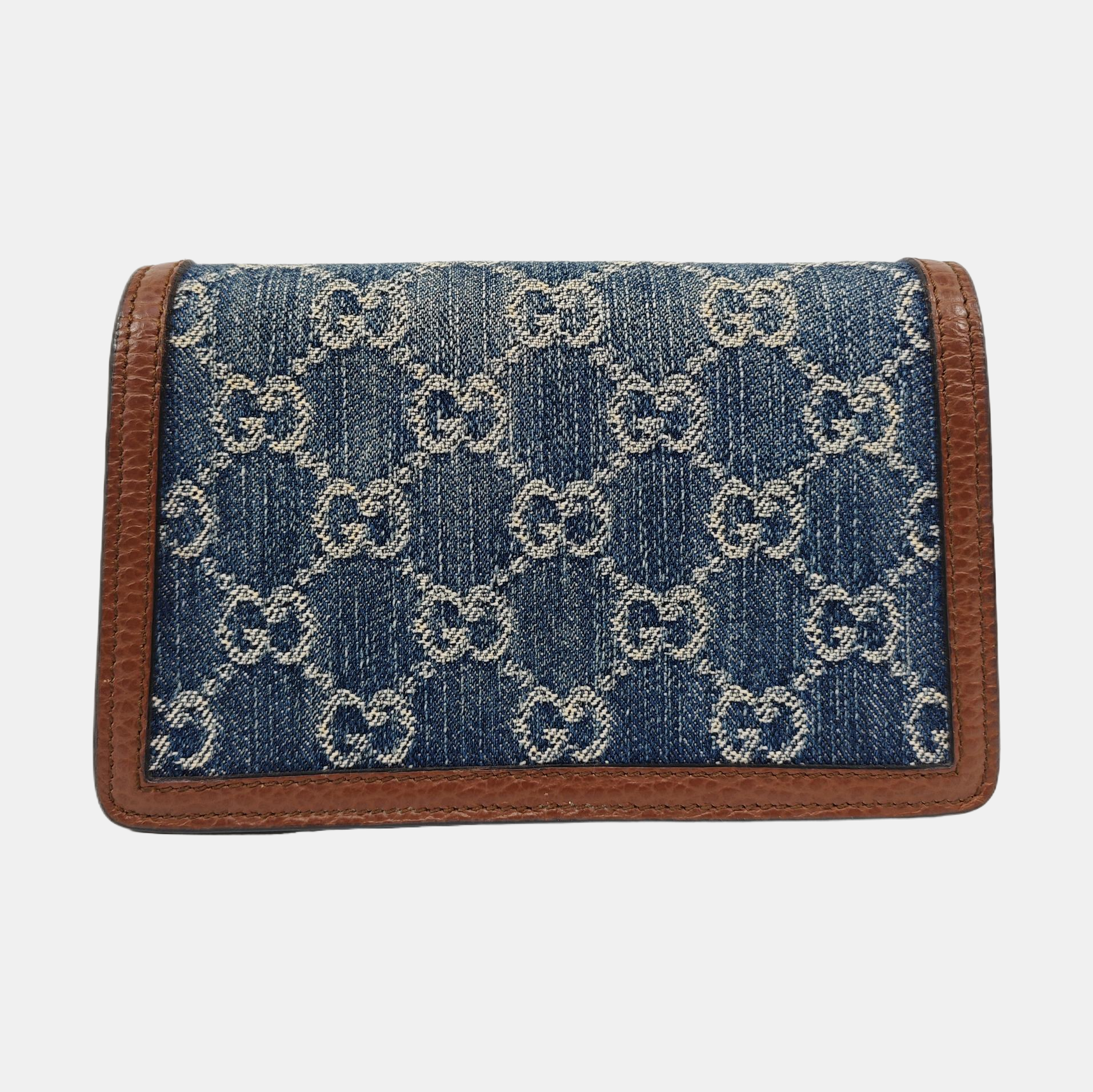 Dionysus Super Mini Monogram Denim Blue