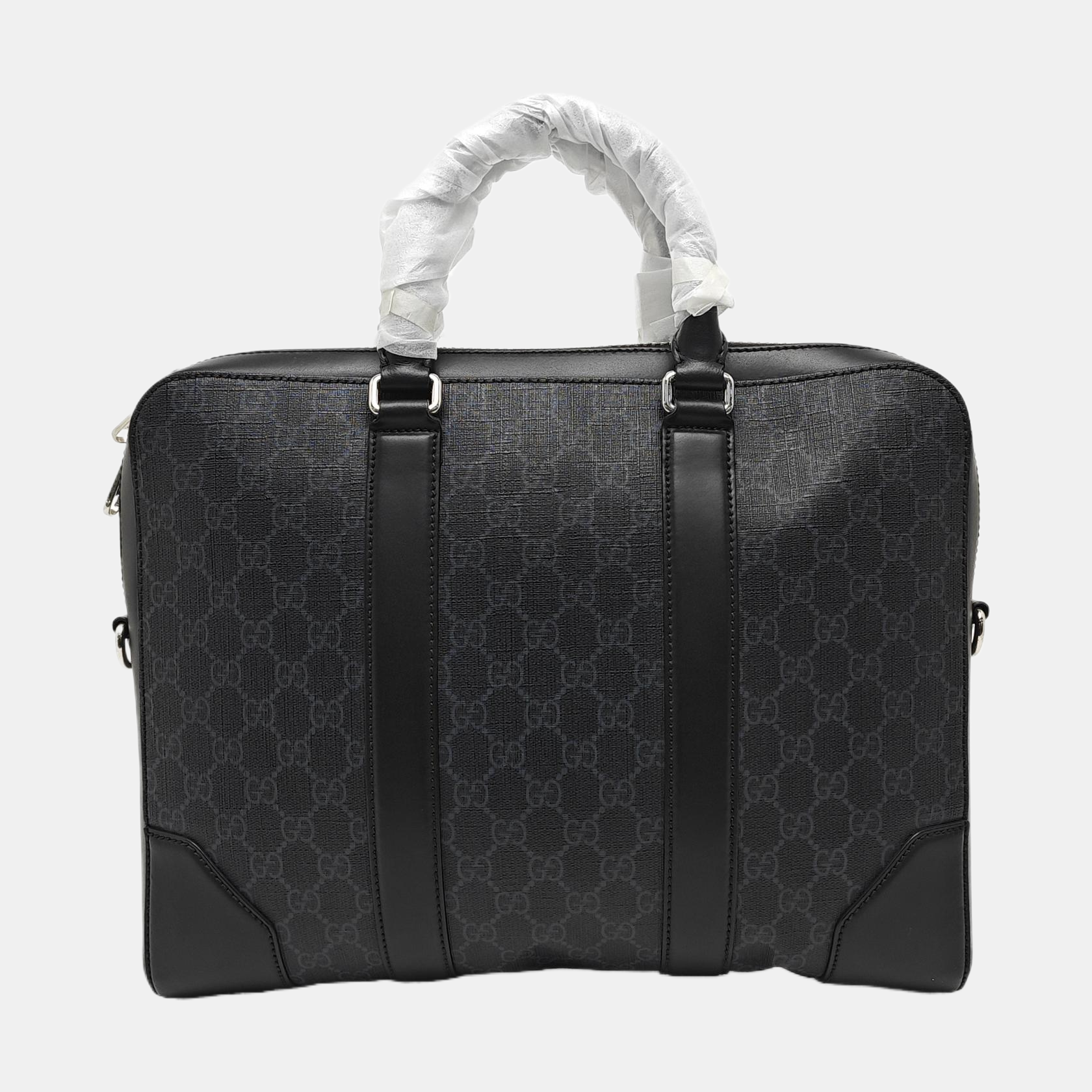 GG Imprime Monogram Coated Canvas Black