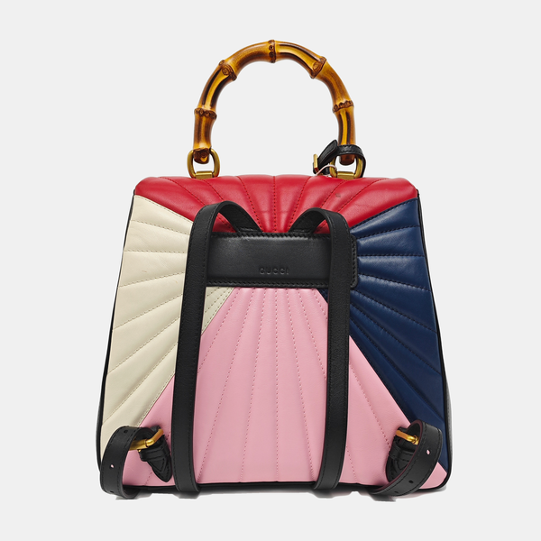 Queen Margaret Quilted Calfskin Multicolor
