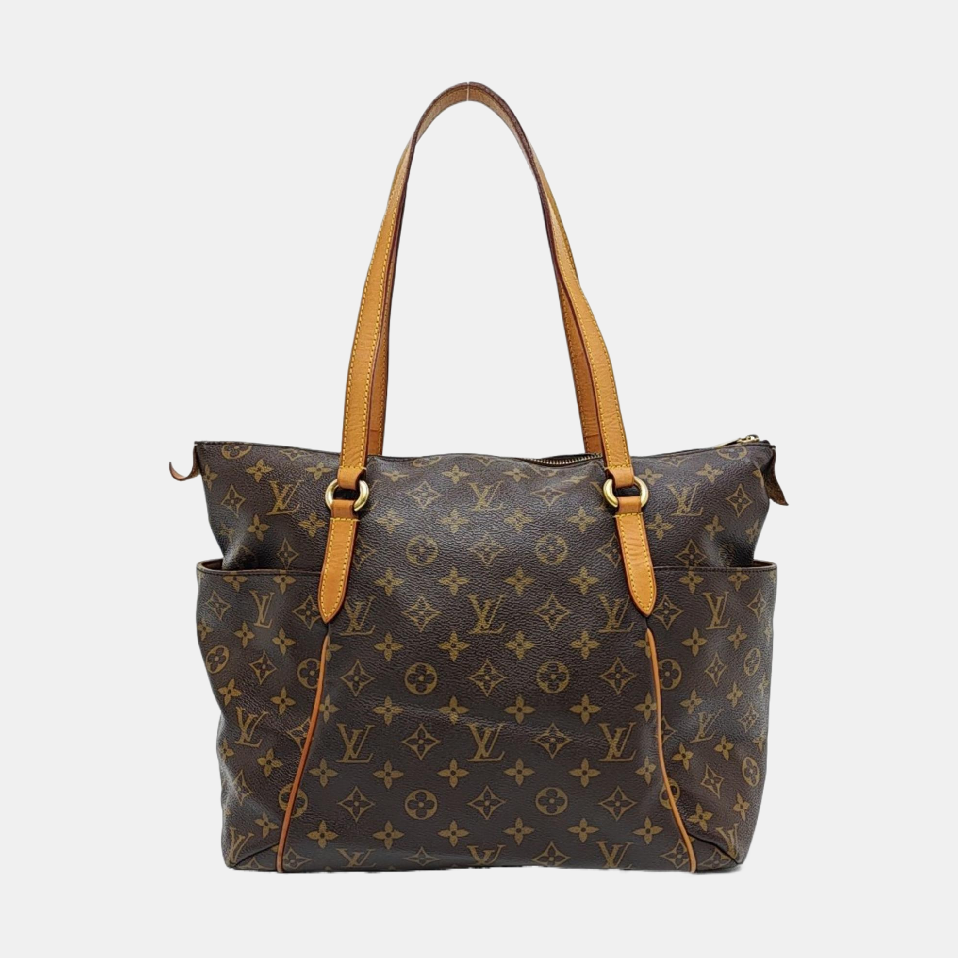 TOTALLY MM Monogram Coated Canvas Brown