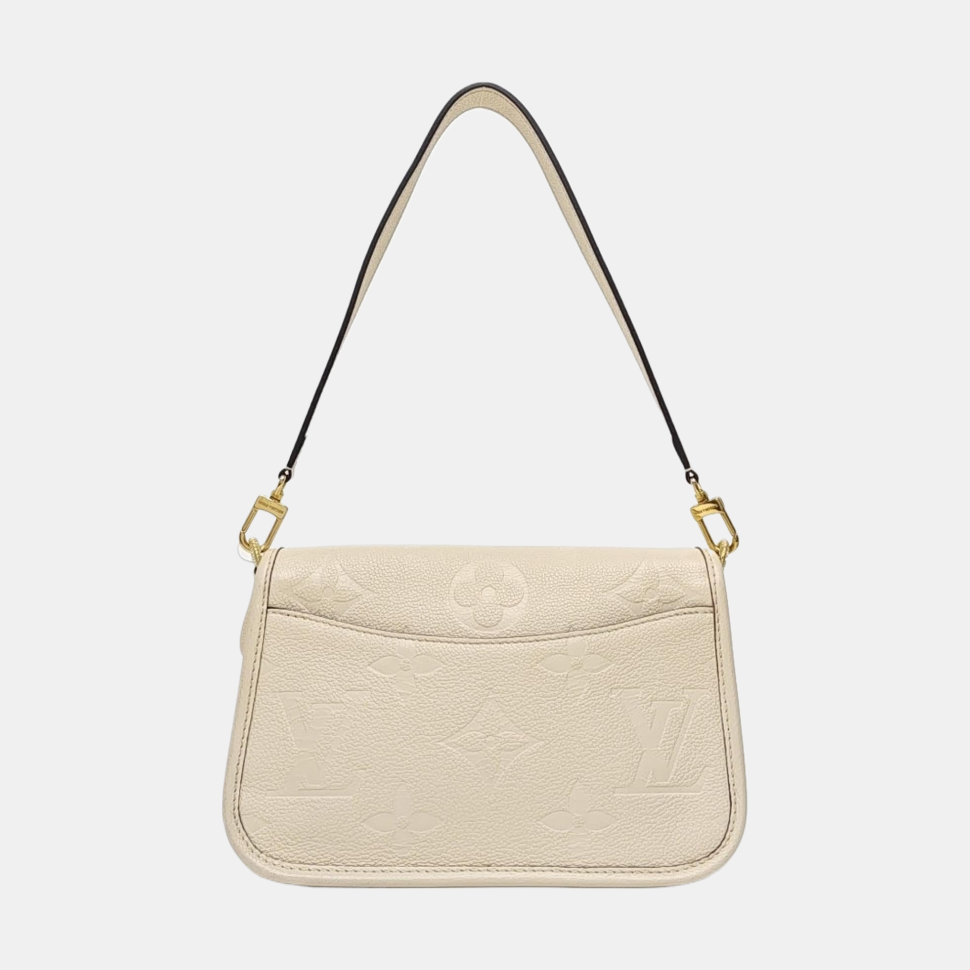 DIANE Monogram Calfskin Beige