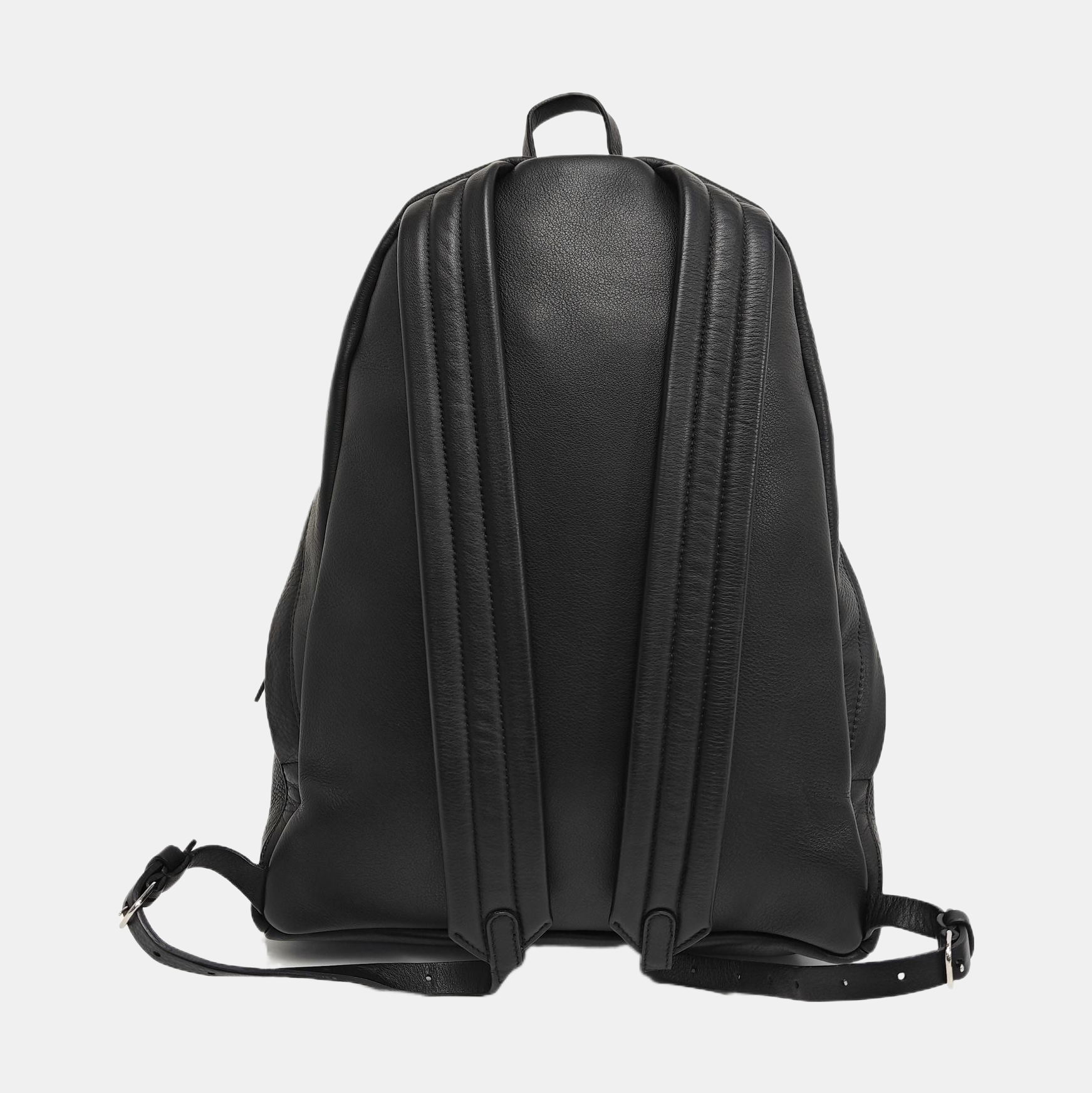 Calfskin Backpack Large Black