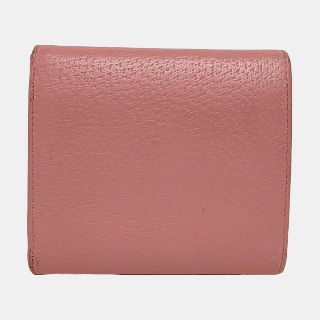 Calfskin Wallet Pink