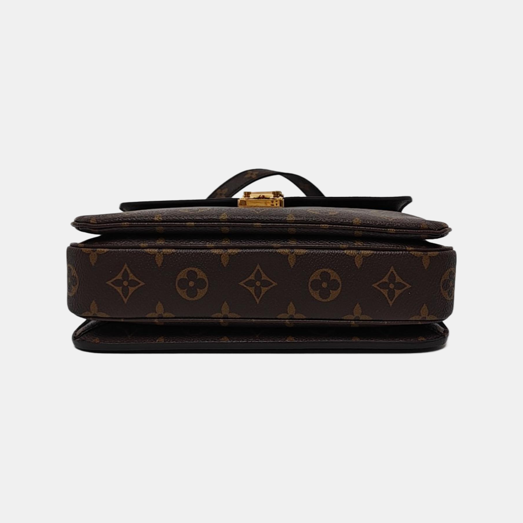MÉTIS MM Monogram Coated Canvas Brown