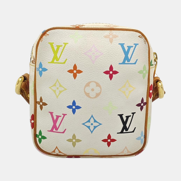 LV × TM RIFT Monogram Coated Canvas White