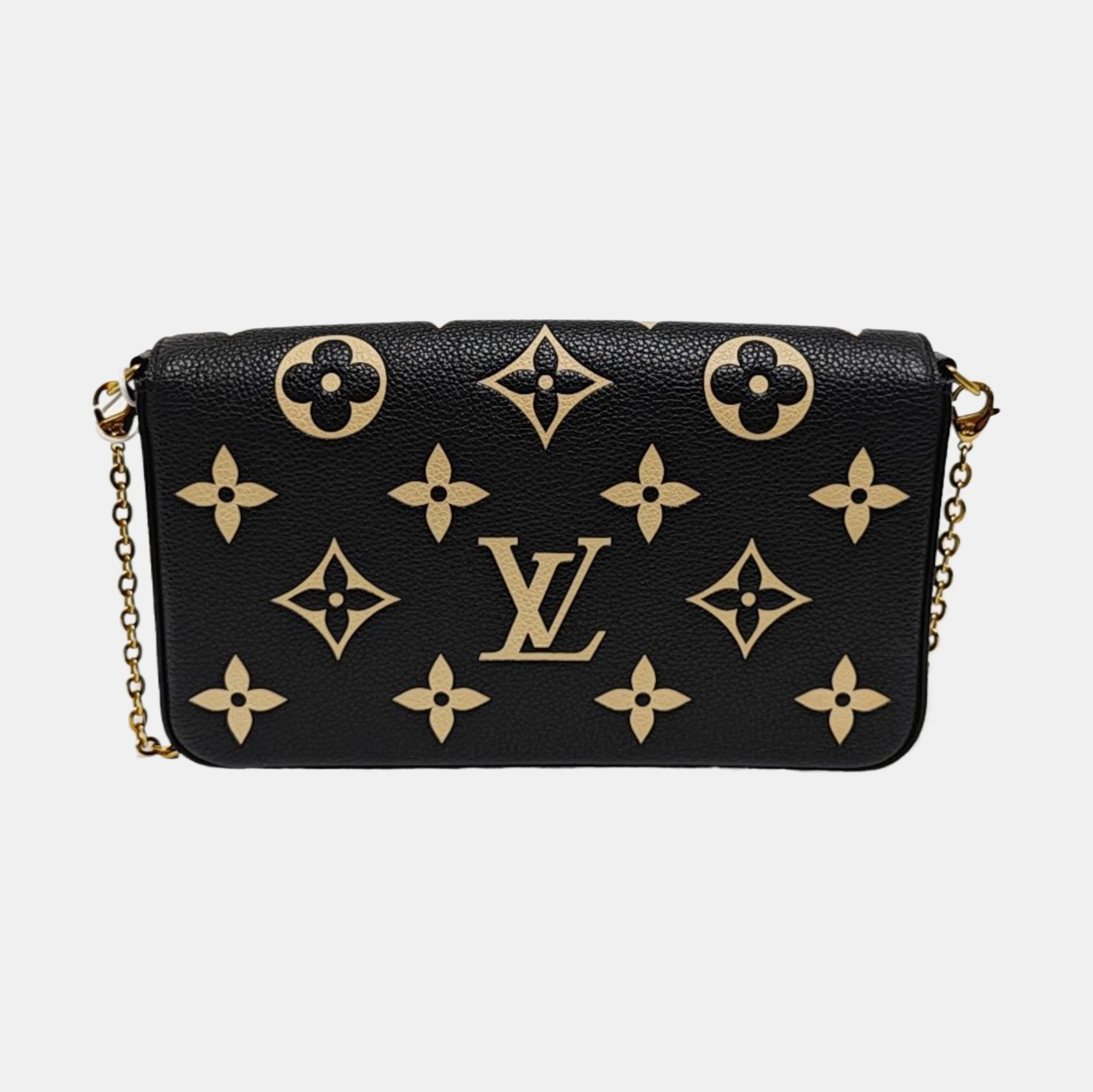 FÉLICIE Monogram Calfskin Black