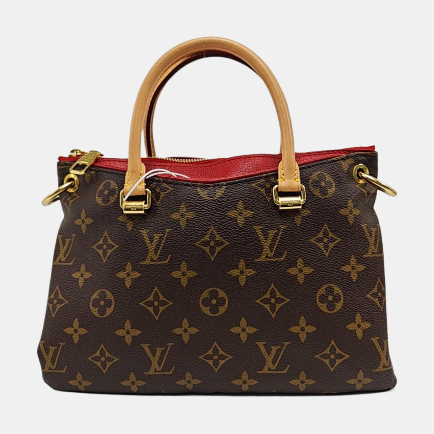 PALLAS BB Monogram Coated Canvas Brown