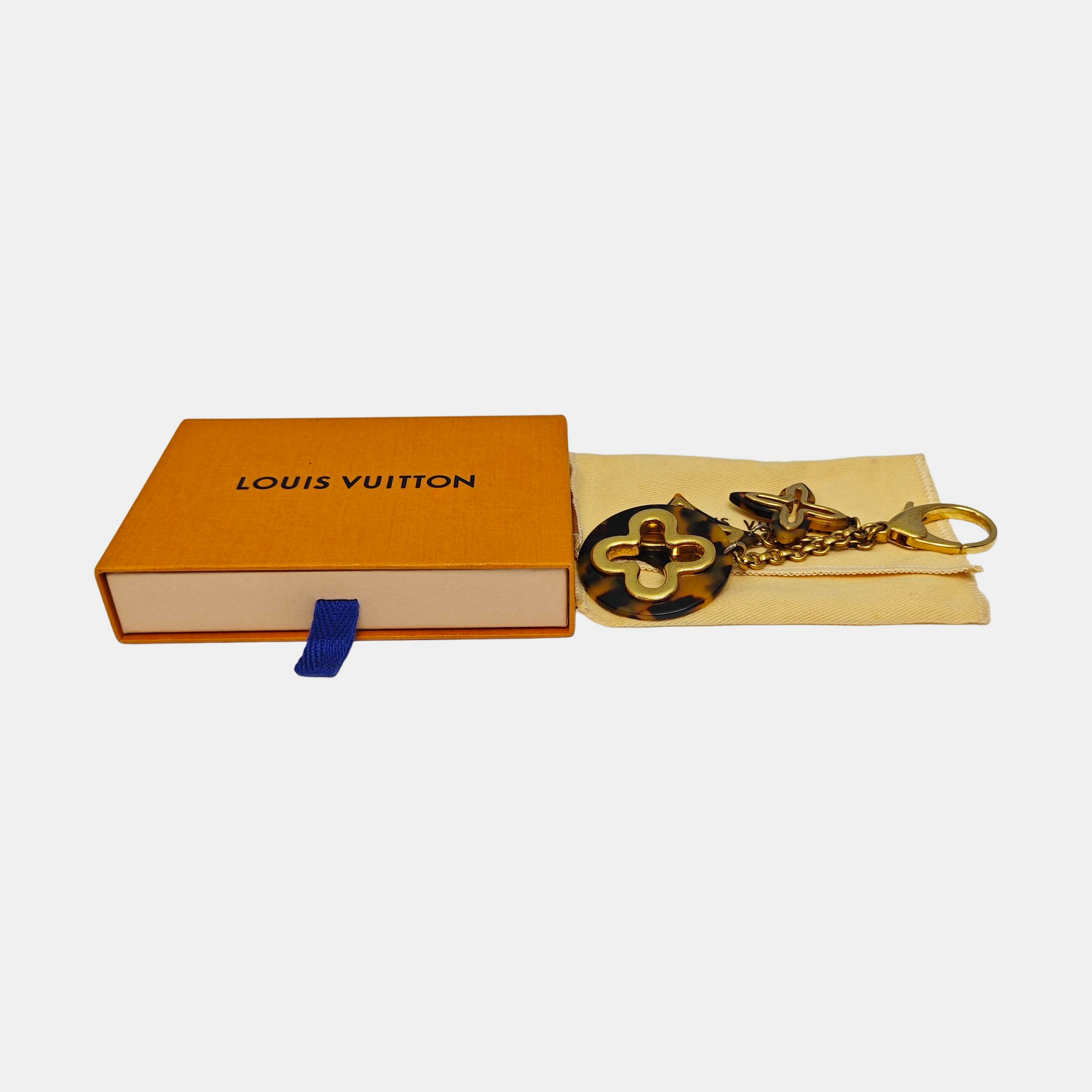Metal Bag Charm Gold