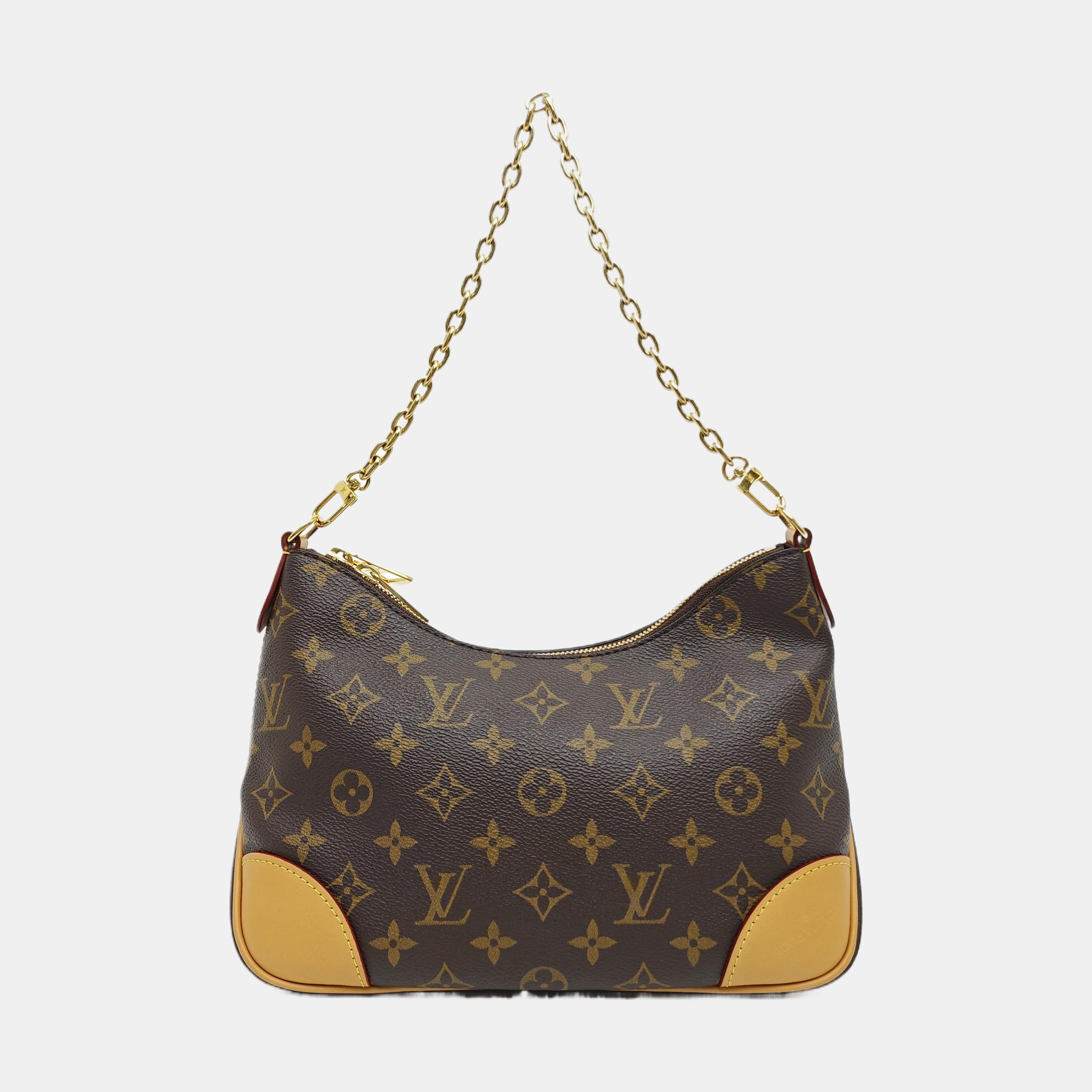 BOULOGNE Monogram Coated Canvas Brown