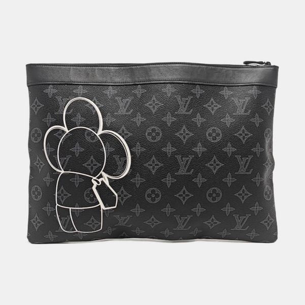 APOLLO GM Monogram Coated Canvas Black