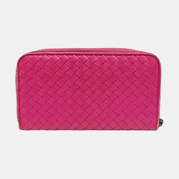 Lambskin Wallet Red