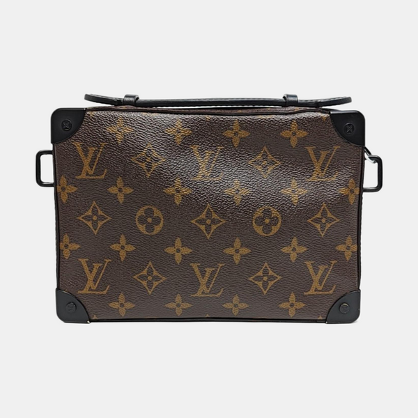 SOFT TRUNK Monogram Coated Canvas Brown