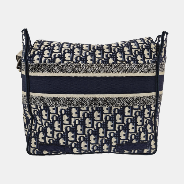 Diorcamp Large Oblique Canvas Blue