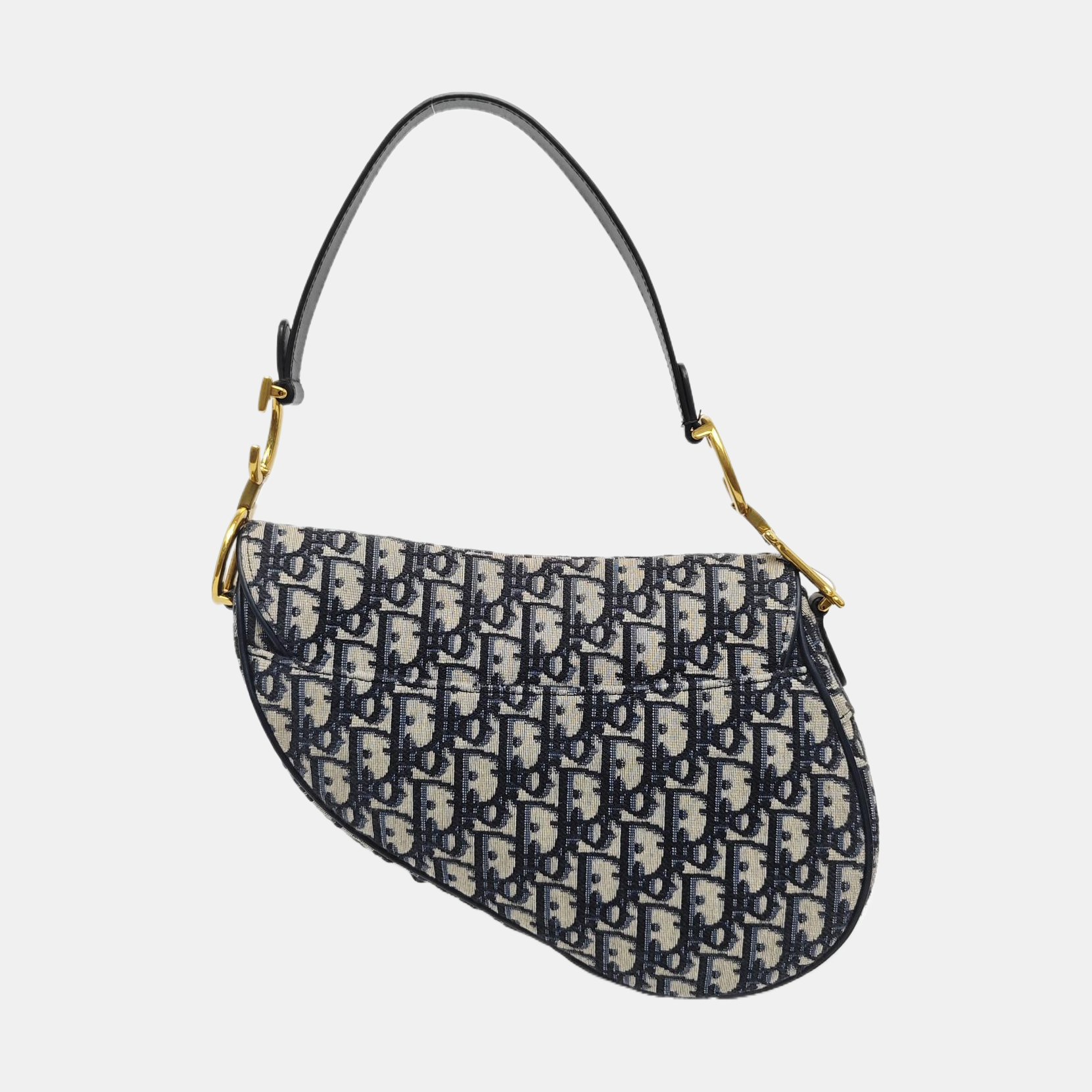 Saddle Mini Oblique Fabric Beige