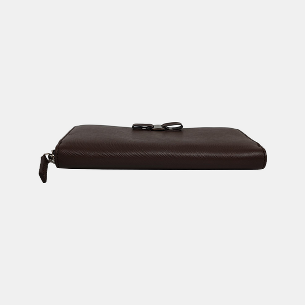 Vara Calfskin Brown Wallet